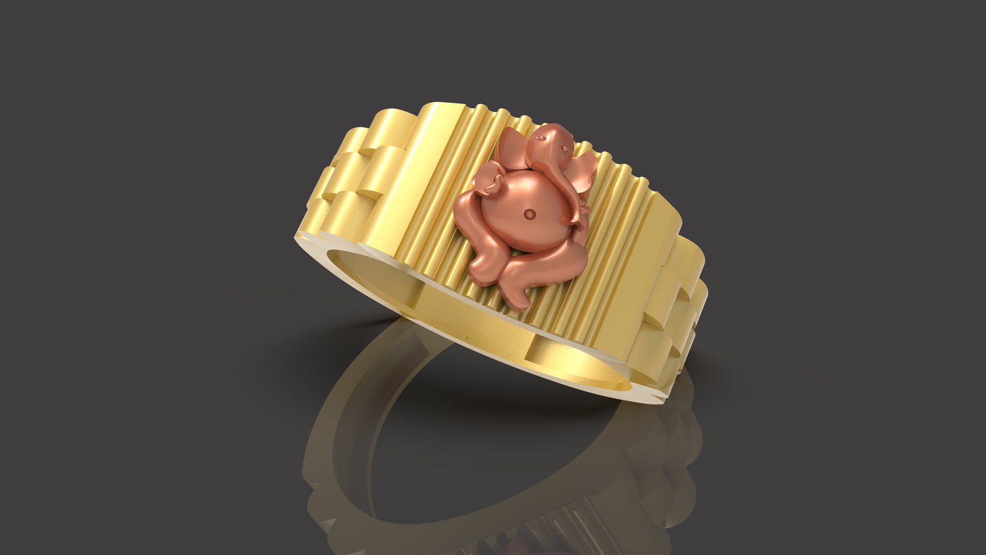 Ganesh Ring 3D - 0016 Model - TurboSquid 2346019