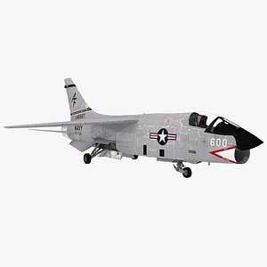 F8 Crusader Navy Fighter Aircraft