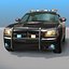 dodge city car police 3d model