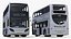 Alexander Dennis Enviro400 Double Decker Bus Rigged 3D model