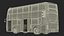 Alexander Dennis Enviro400 Double Decker Bus Rigged 3D model