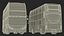 Alexander Dennis Enviro400 Double Decker Bus Rigged 3D model