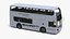 Alexander Dennis Enviro400 Double Decker Bus Rigged 3D model
