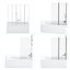 Set of baths RAVAK set 54 (10 , Classic, Chrome, Campanula II)
