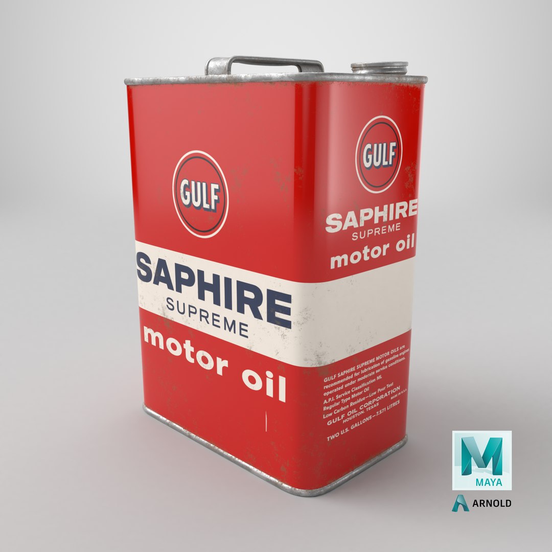 Vintage Gulf Engine Oil Storage Can Red 3D https://p.turbosquid.com/ts-thumb/Af/YcPeQC/bu/stemcell_maya_arnold_render/png/1762458298/1920x1080/fit_q87/c177597e872c907e0790819084355648d392c60b/stemcell_maya_arnold_render.jpg