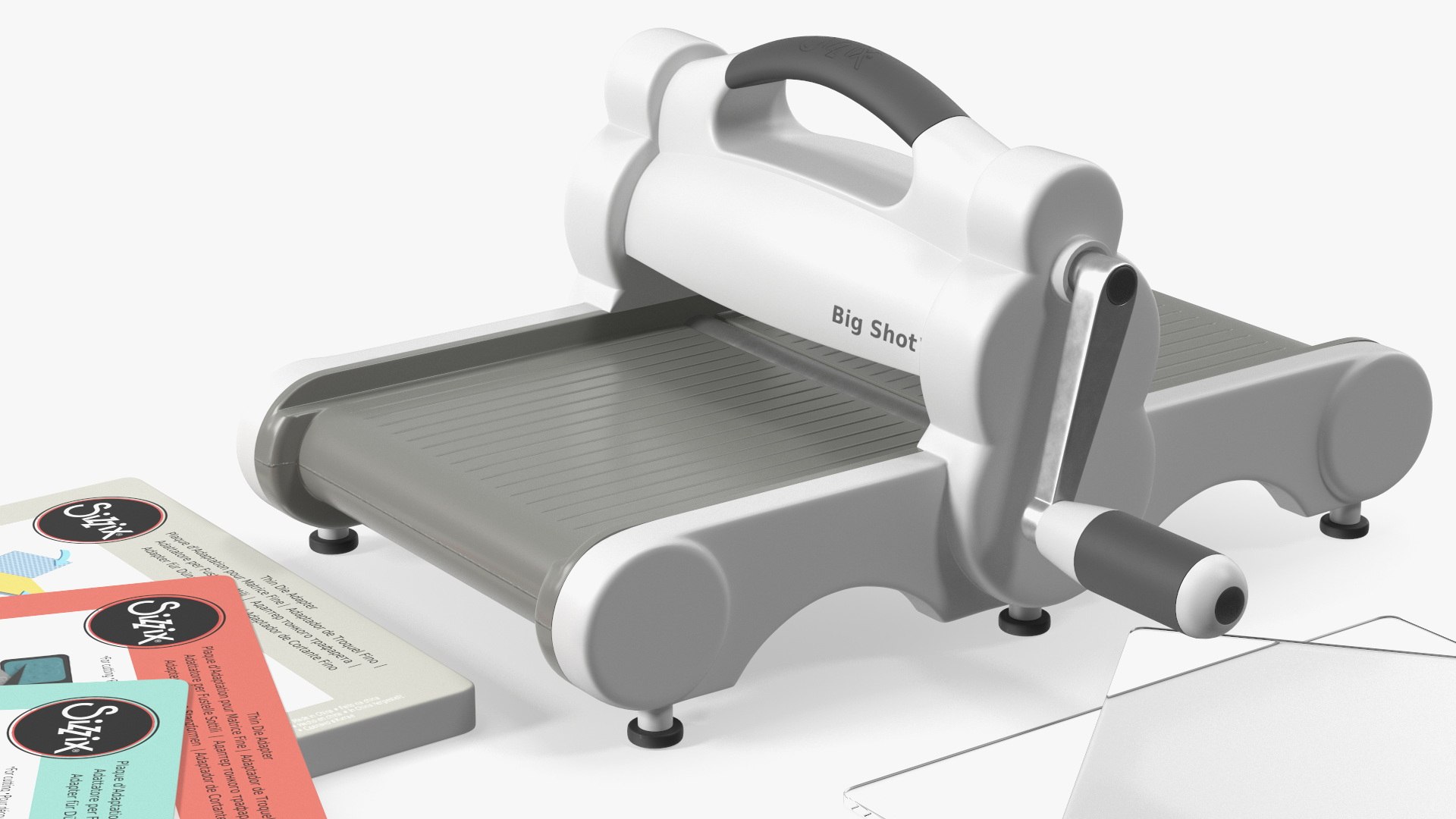 Big Shot Machine Sizzix with Accessories 3D model https://p.turbosquid.com/ts-thumb/Af/b9Dsem/Bx/bigshotmachinesizzixwithaccessoriesc4dmodel015/jpg/1681381205/1920x1080/fit_q87/23b803bddf34e8e0cc5a3484fd55aeee88603daa/bigshotmachinesizzixwithaccessoriesc4dmodel015.jpg