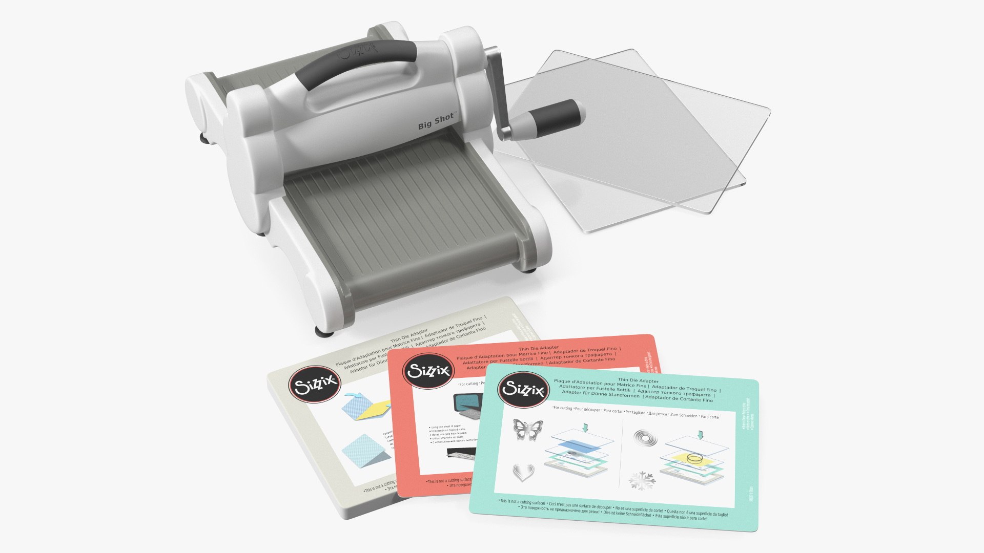 Big Shot Machine Sizzix with Accessories 3D model - TurboSquid 2056160