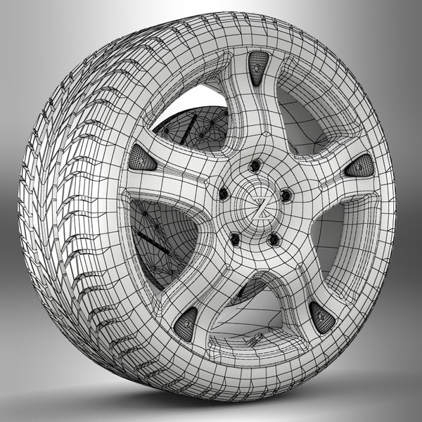 3d model rim