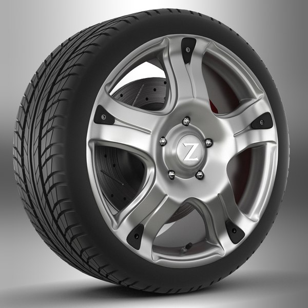 3d model rim