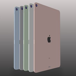 3D model Ipad Air 4 Low Poly