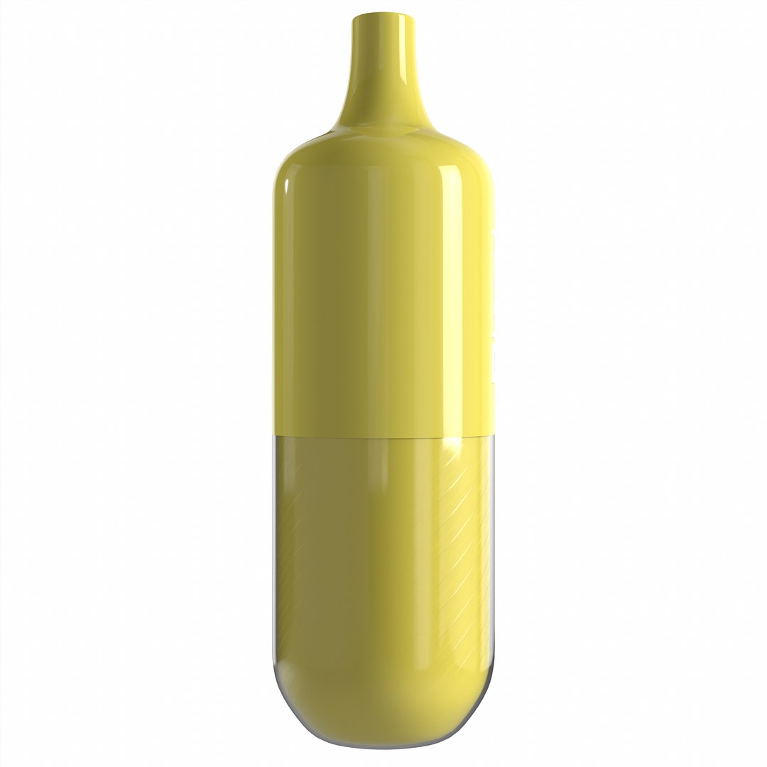 3D model Vozol Alien 5000 Banana Smoothie - 3D Model PBR 4K Low-poly 3D ...