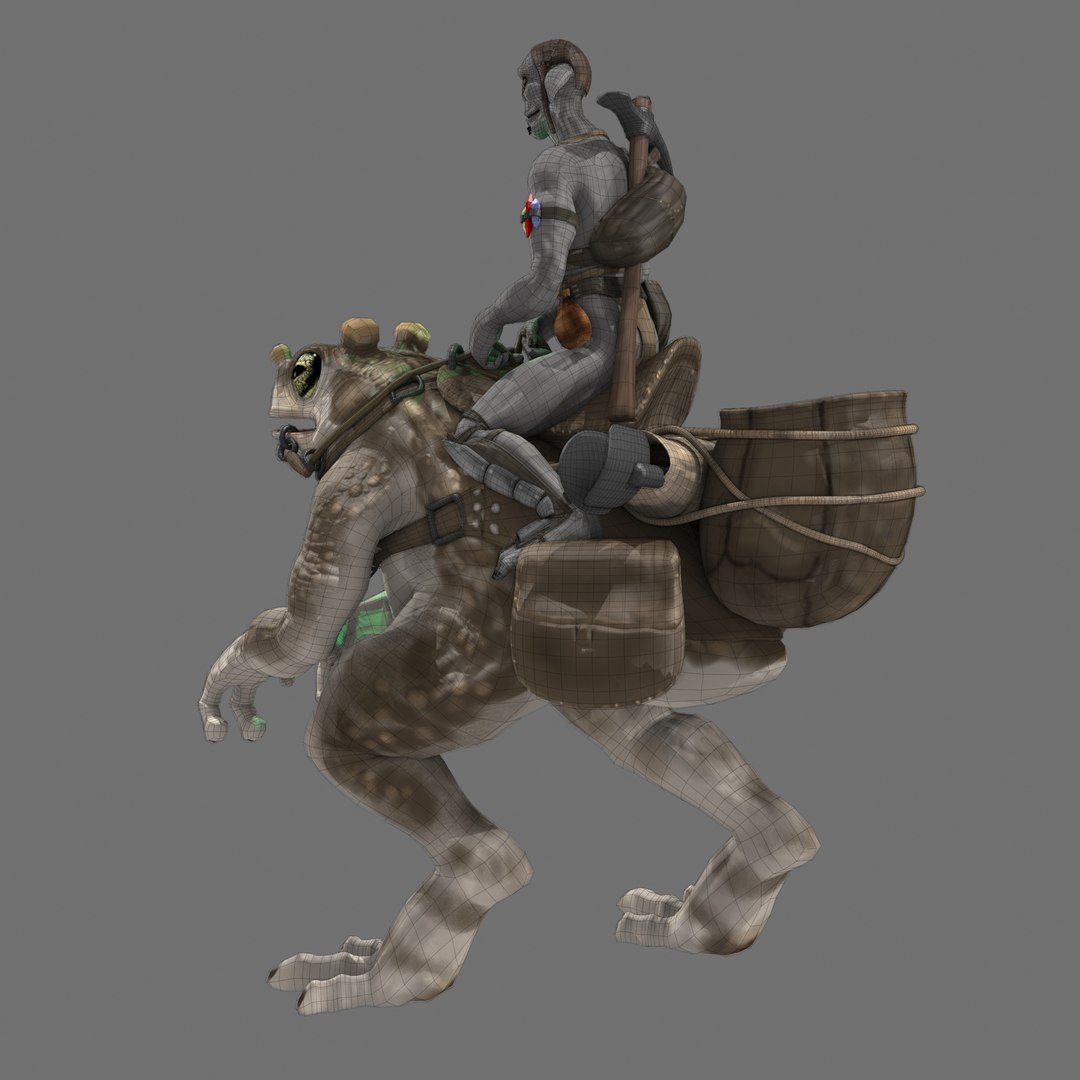 3D Troll Toad Ride - TurboSquid 1438681