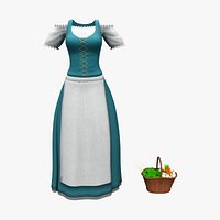 Farmer Daughter Outfit Costume