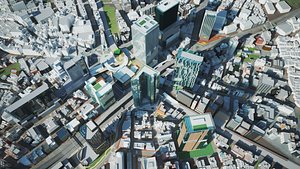 3D Tokyo City Shibuya