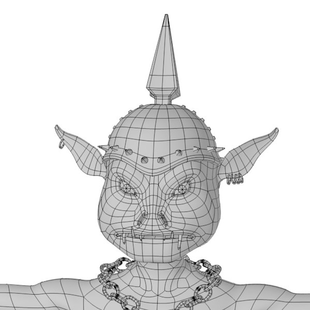 3d Model Of Goblin Rig
