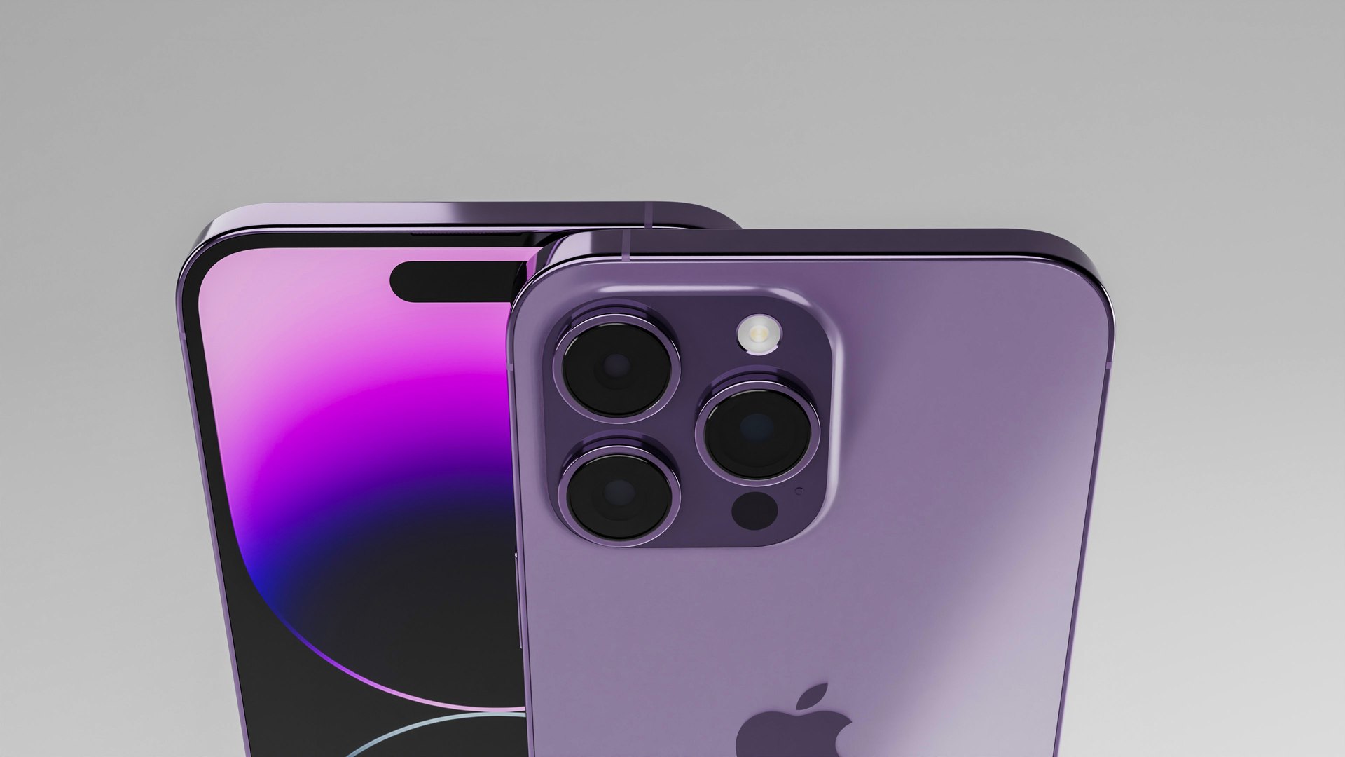 3D model Apple iPhone 14 Pro - Deep Purple - TurboSquid 2104931