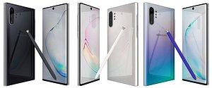 samsung galaxy note 10 3D model
