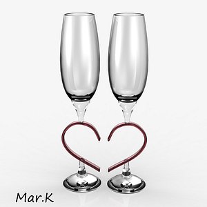 3d model of wedding goblet