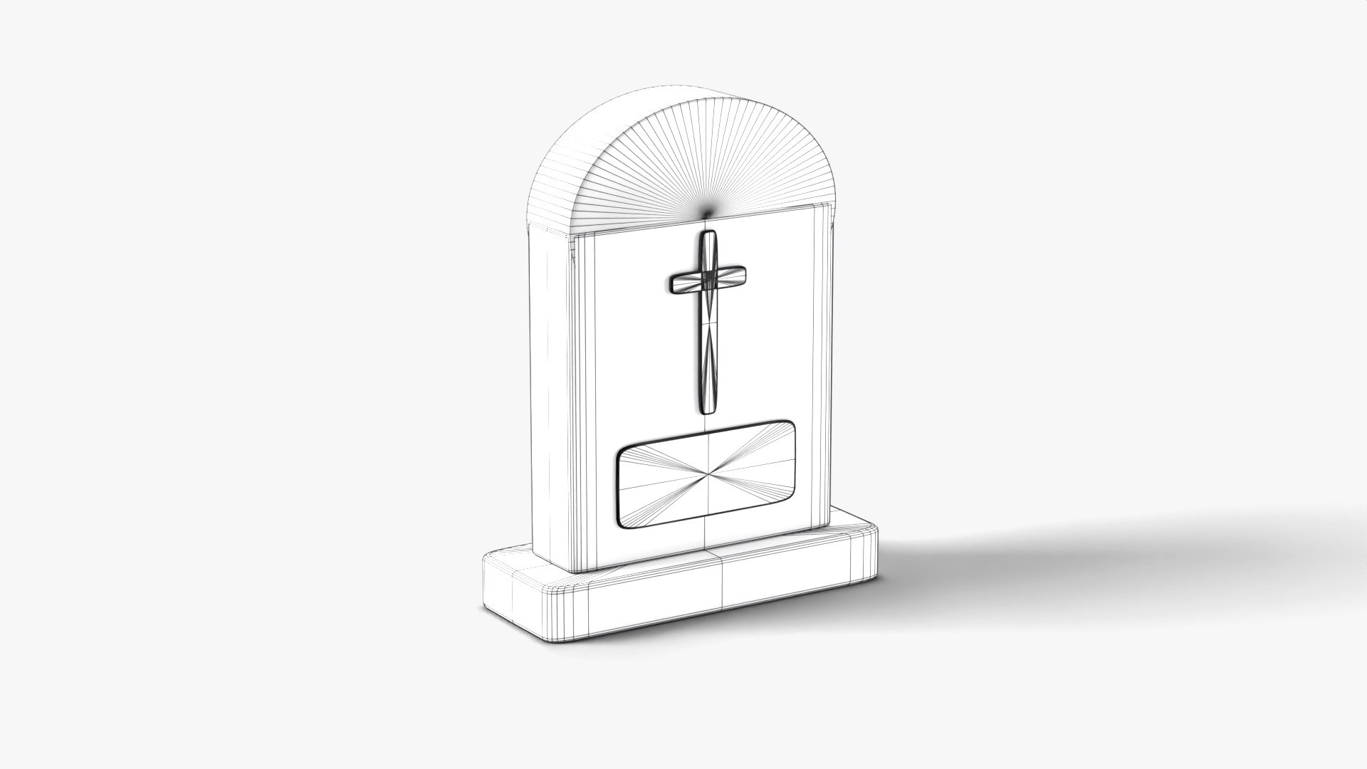Weathered Arched Tombstone with Cross Relief - Halloween Graveyard Prop 3D https://p.turbosquid.com/ts-thumb/Ag/4O2SWY/5J/wire/jpg/1792286200/1920x1080/fit_q87/af07898bae20ed9a6d3aeb9f5251869721fda957/wire.jpg