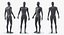 Mannequin Homme Dark Pose Debout