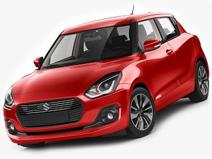 3D model suzuki swift 2018
