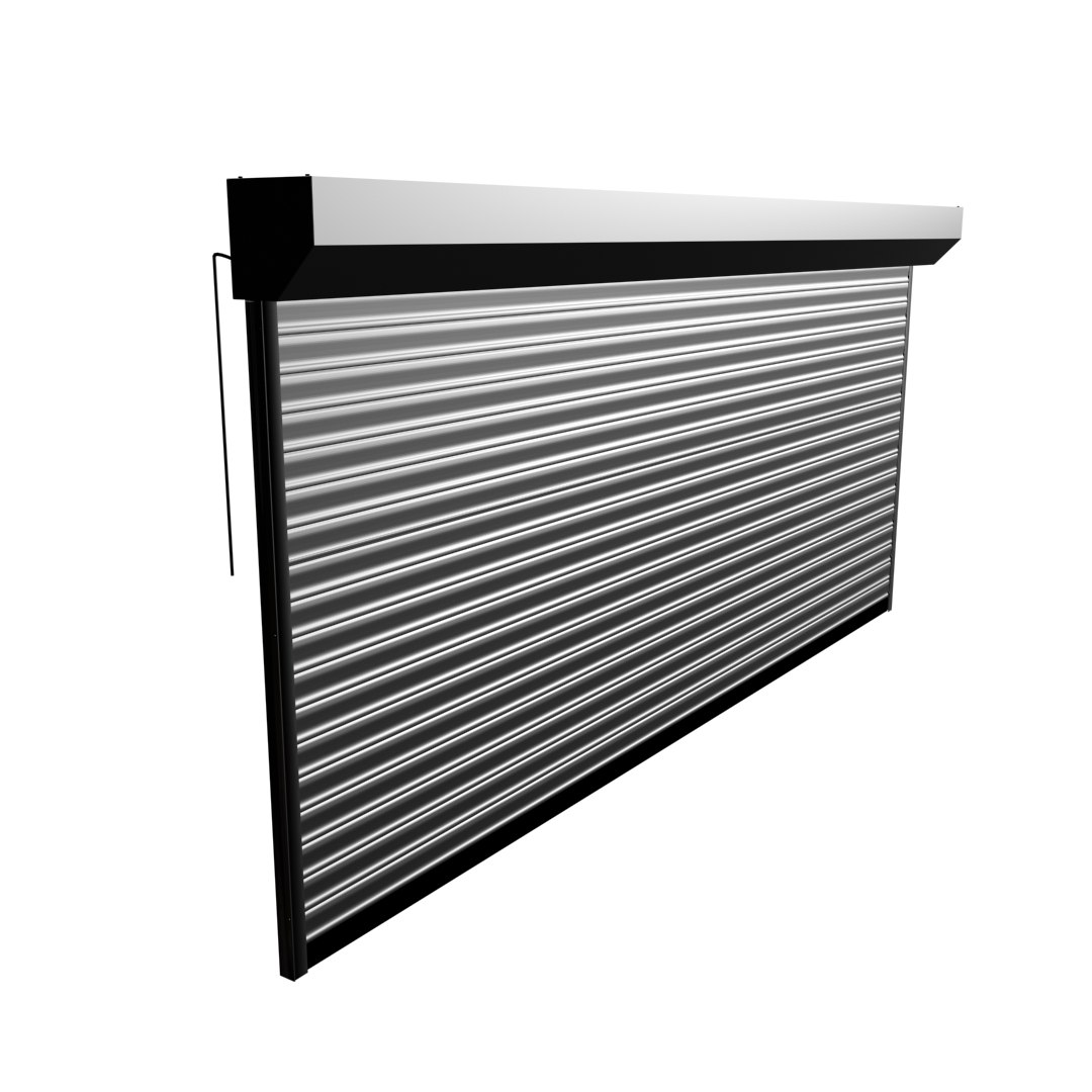 3d Roller Shutter Door Model