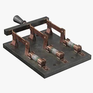 Large Knife Switch - Mad Scientist