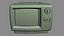 Retro Portable CRT Television TOSHIBA 9 Blackstripe C094U TV
