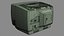 Retro Portable CRT Television TOSHIBA 9 Blackstripe C094U TV