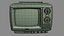 Retro Portable CRT Television TOSHIBA 9 Blackstripe C094U TV