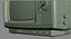 Retro Portable CRT Television TOSHIBA 9 Blackstripe C094U TV
