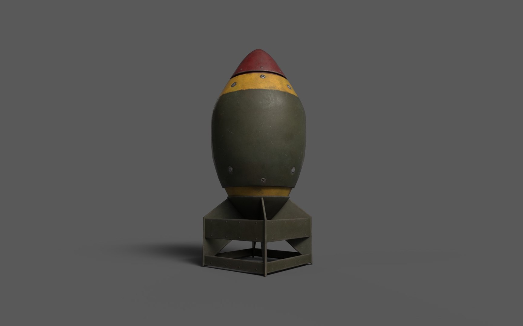 3D Model Low-Poly Bombs - TurboSquid 2052327