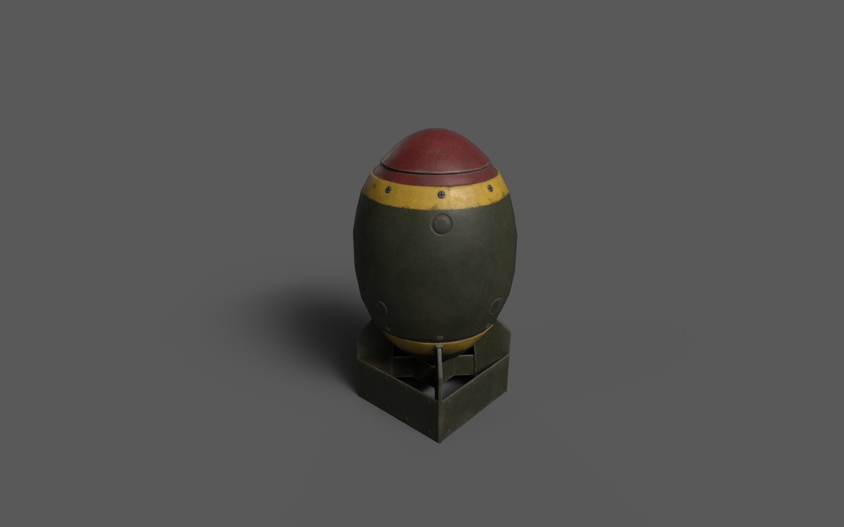 3D Model Low-Poly Bombs - TurboSquid 2052327