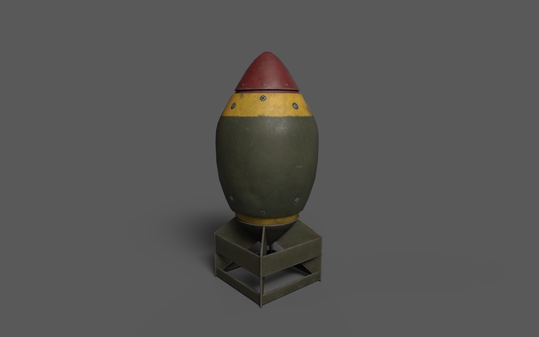 3D model Low-Poly Bombs - TurboSquid 2052327