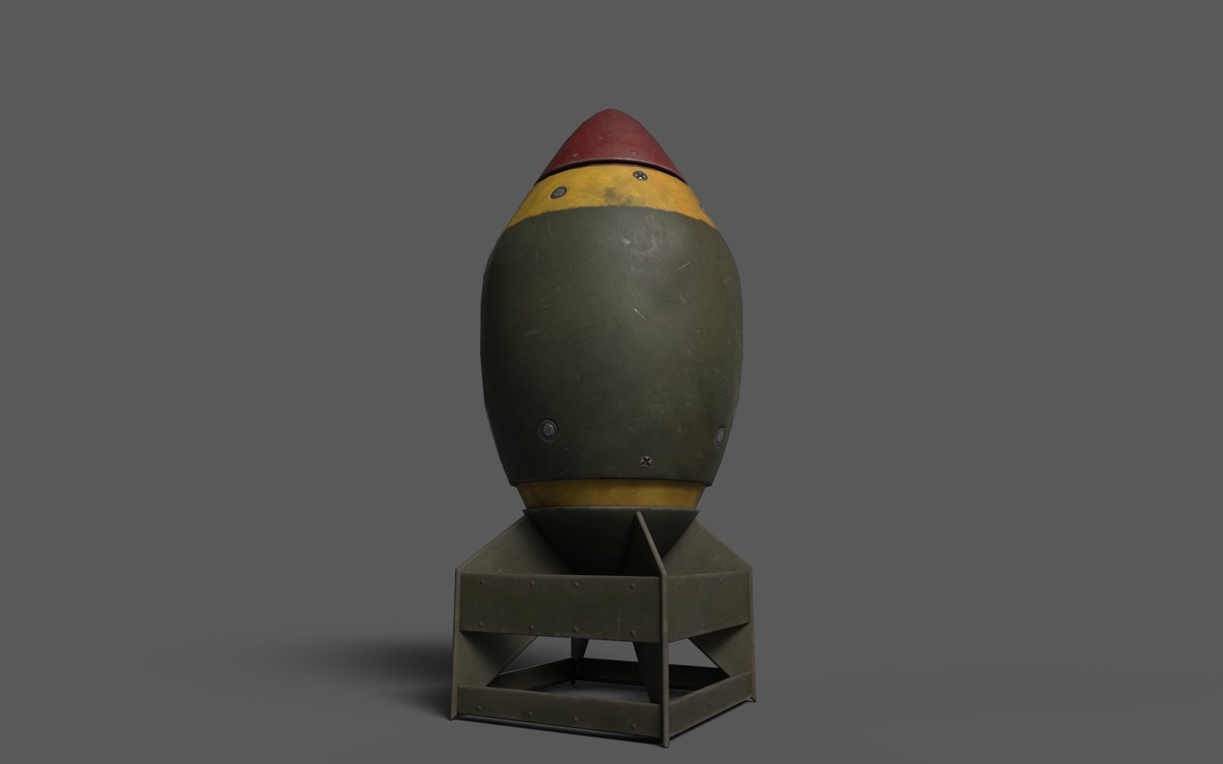 3D Model Low-Poly Bombs - TurboSquid 2052327