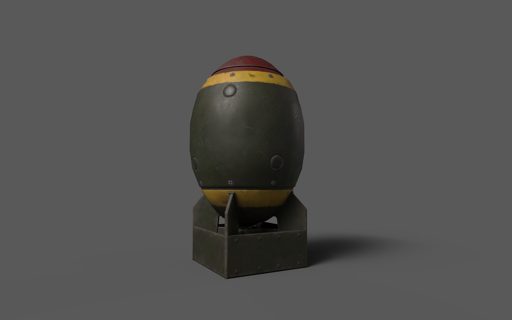 3D Model Low-Poly Bombs - TurboSquid 2052327