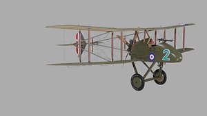 3D Royal Aircraft Factory FE8