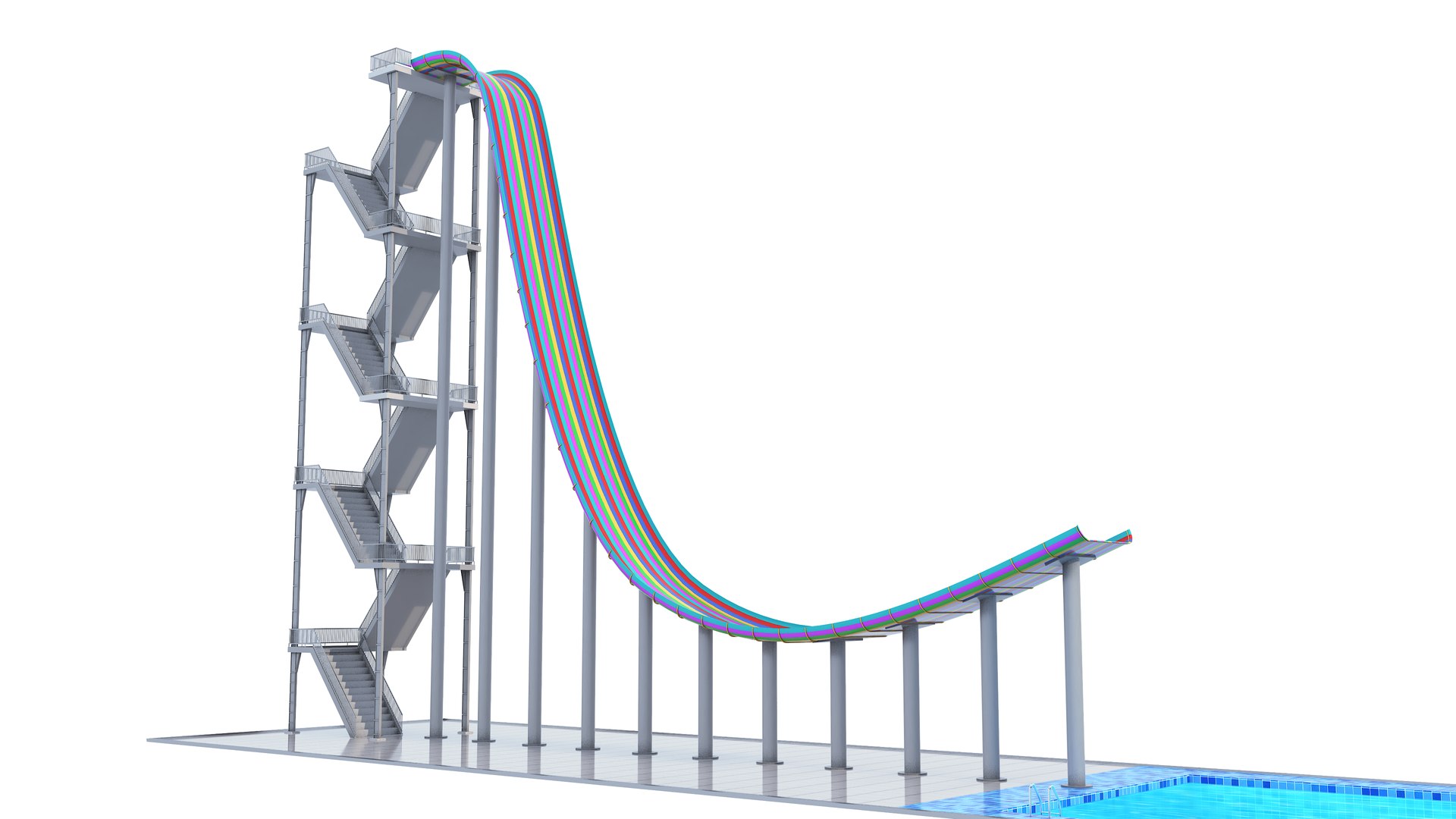 3D model Water Slide Collection 3 https://p.turbosquid.com/ts-thumb/Ag/QRZT8r/PD/freefallwaterslide6/jpg/1739957635/1920x1080/fit_q87/0d5003fd884b373c710d42adf6015e8fc3d3b566/freefallwaterslide6.jpg