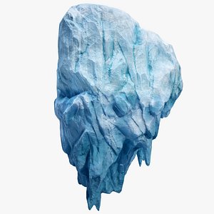 3D iceberg pbr ice model