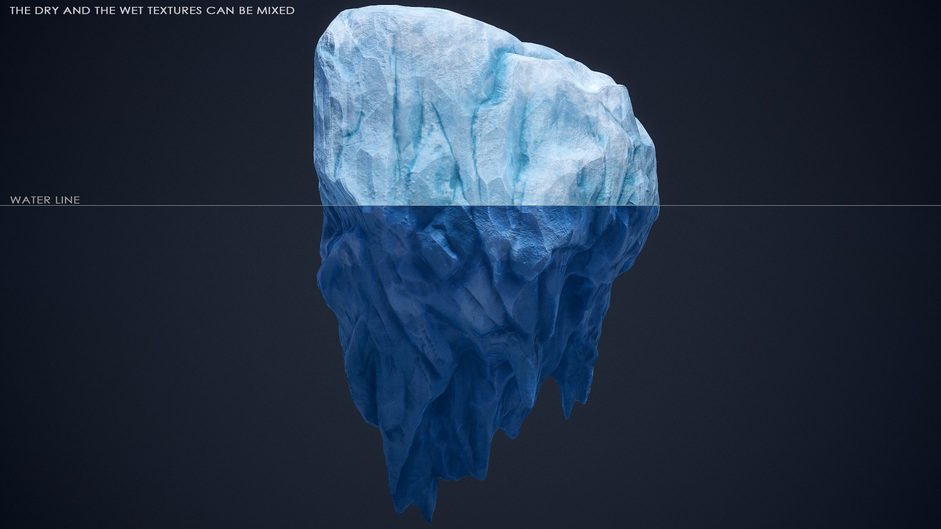 3D iceberg pbr ice model https://p.turbosquid.com/ts-thumb/Ag/RKM5Xr/zbf7Bixj/screenshot018/png/1591446455/1920x1080/fit_q87/3a4554def2e47188130f1d51cafe6c0c824918e5/screenshot018.jpg