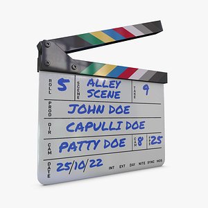 Clapper Board 3D