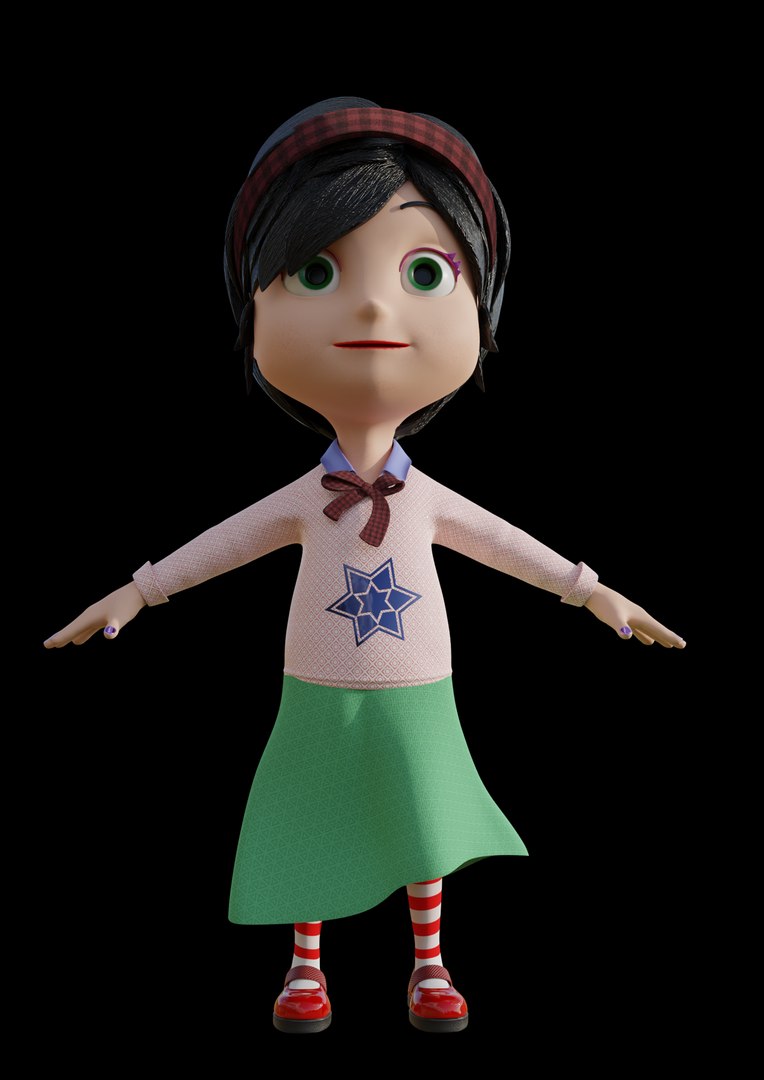 3D Mary Adventure Model - TurboSquid 1842865