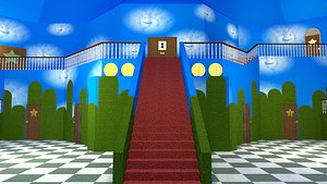 Castillo de Peach sala principal