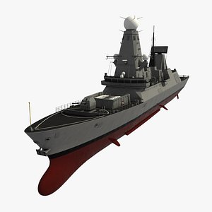 3d max type 45 destroyer