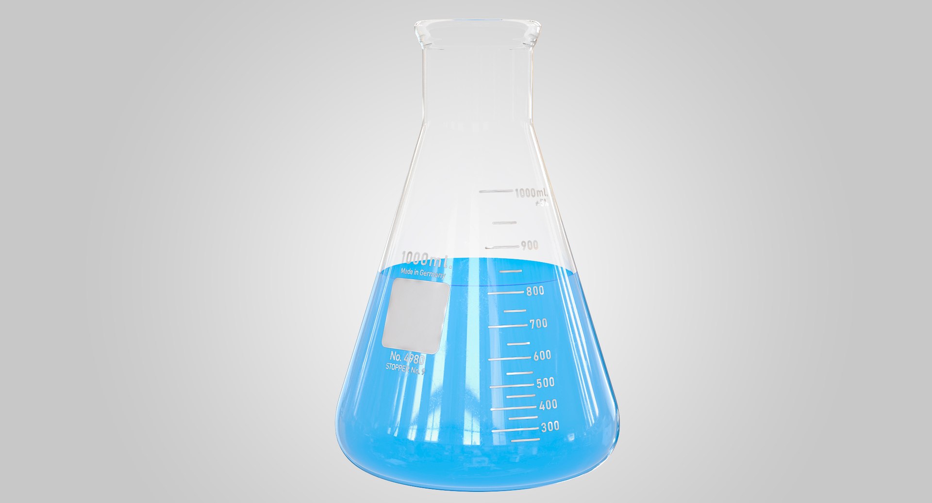 3D Erlenmeyer Flask TurboSquid 1682035