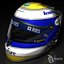 Nico Rosberg 2008 F1 Helmet