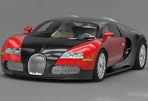 3d bugatti veyron