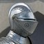 3D medieval knight plate armor model