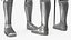 3D medieval knight plate armor model