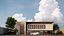 ModelMAXEdifício Comercial Moderno Exterior Arquitetônico Minimalista 3D
